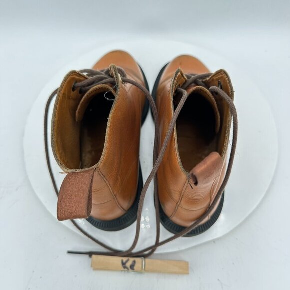 Dr Martens Emmeline Women Size 5 Brown Oak Leather Oil Resistant Ankle Boot - Picture 9 of 11